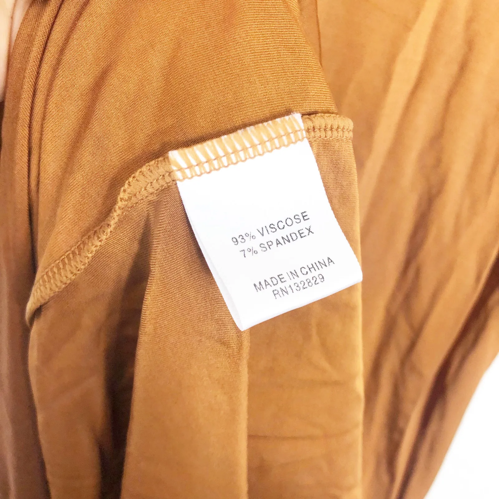 L'ACADEMIE Kemia Maxi Dress Small Brown Jersey Long Sleeve Wedding Revolve Chic - Image 6