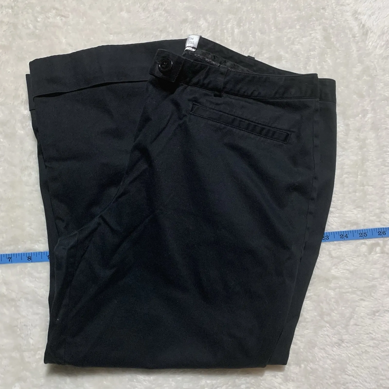 Worthington Women's Black Size 14 Capri Slacks - Image 8