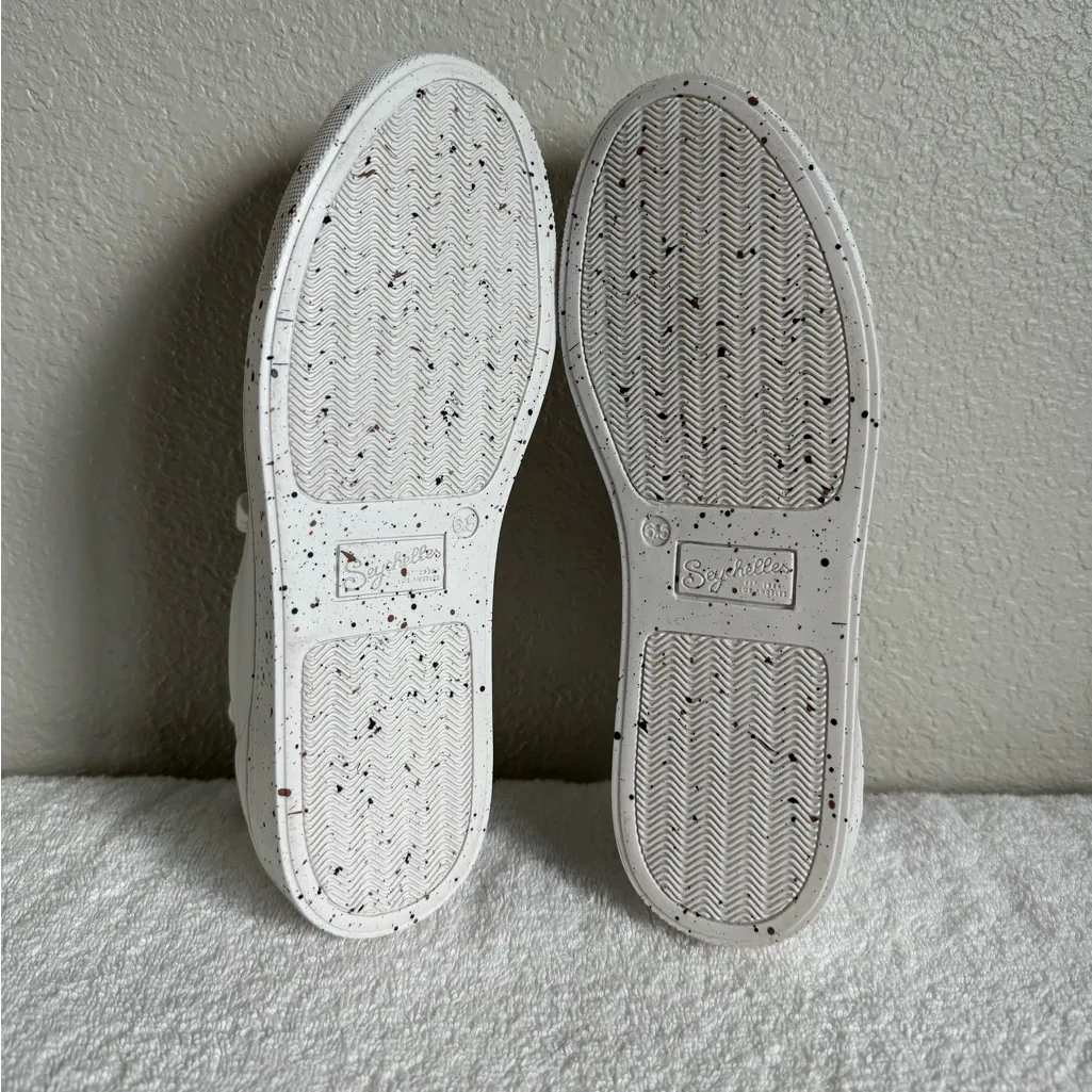 NEW $120 Seychelles Renew White Speckled Casual Sneakers 6.5M - Image 6