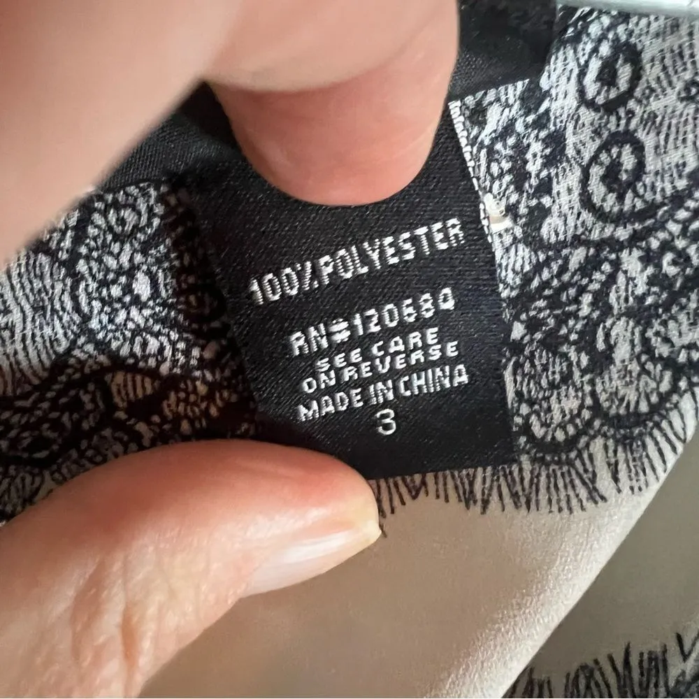 Torrid‎ 3X Flowy Loose Fitting Blouse Great Pattern Comfy Flattering Open Arms - Image 3