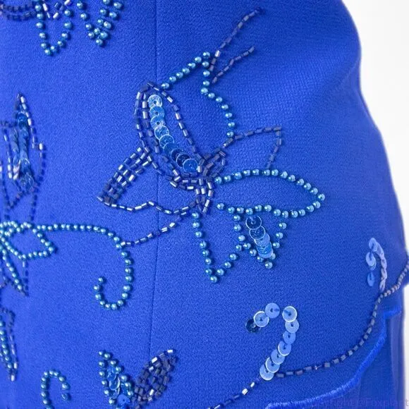 R&M Richards vintage royal blue faux two - Image 13