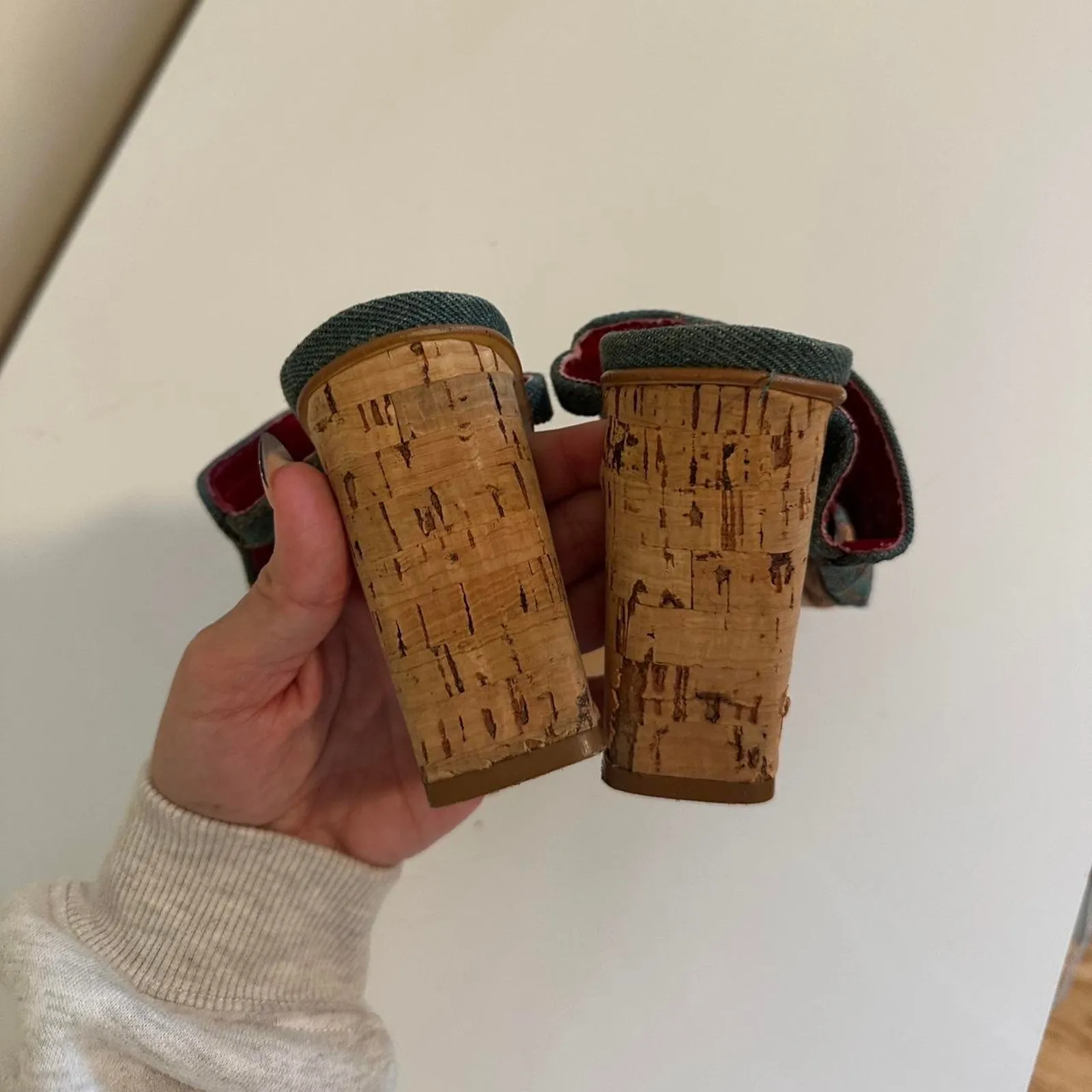 Y2k bullboxer heels the coolest Green Size 6 - Image 4