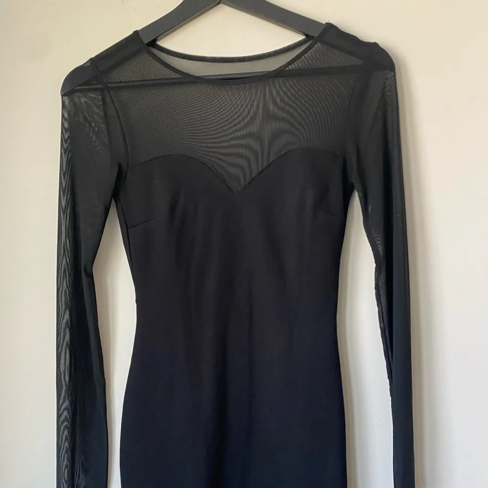 Urban Outfitters Silence + Noise Black Sheer Dress Size XS - Image 3