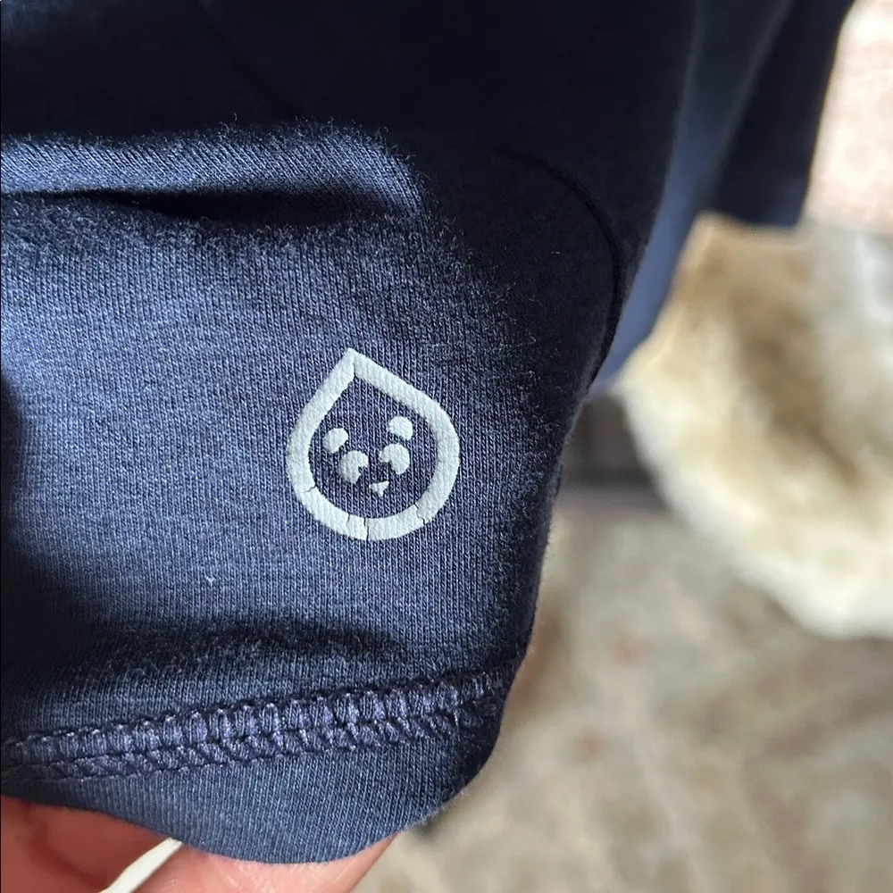 Tasc Performance moso tech navy neon quarter zip pullover long sleeve top XL​ Yellow - Image 6