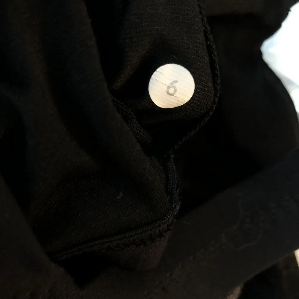 Lululemon Run: Back On Track Tank Top Heathered Black Gray Drawstring Hem 6 - Image 3