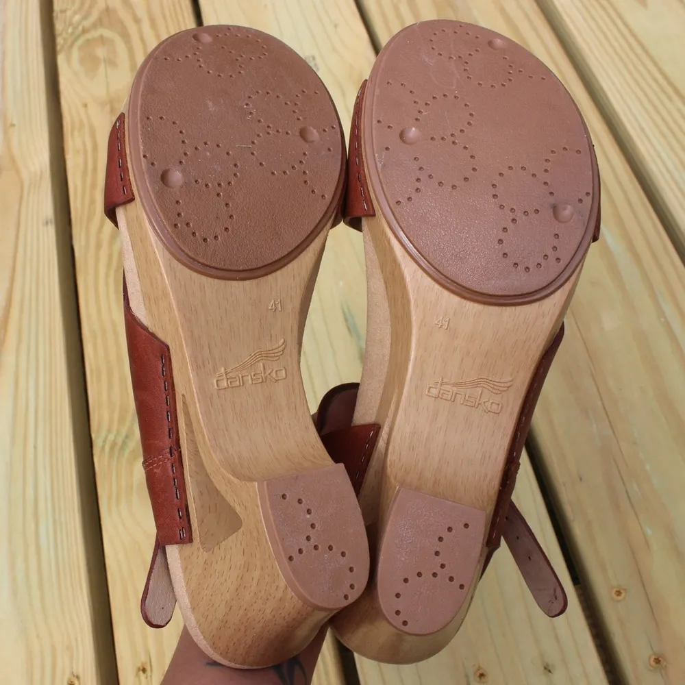Dansko Women’s Brown Tasha Sandal Sz 9 - Image 7