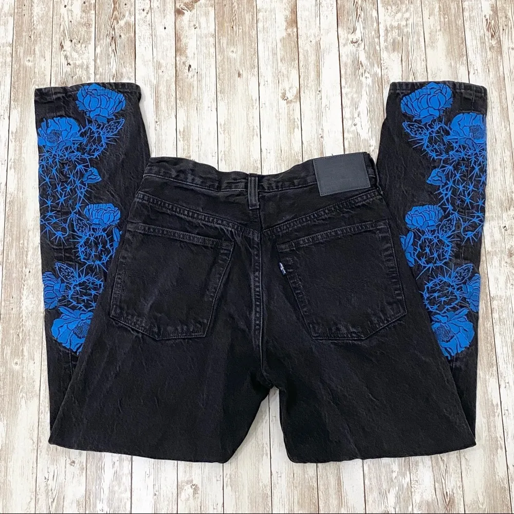 Levi’s Made Crafted 501 Embroidered Skinny Jeans - Image 7