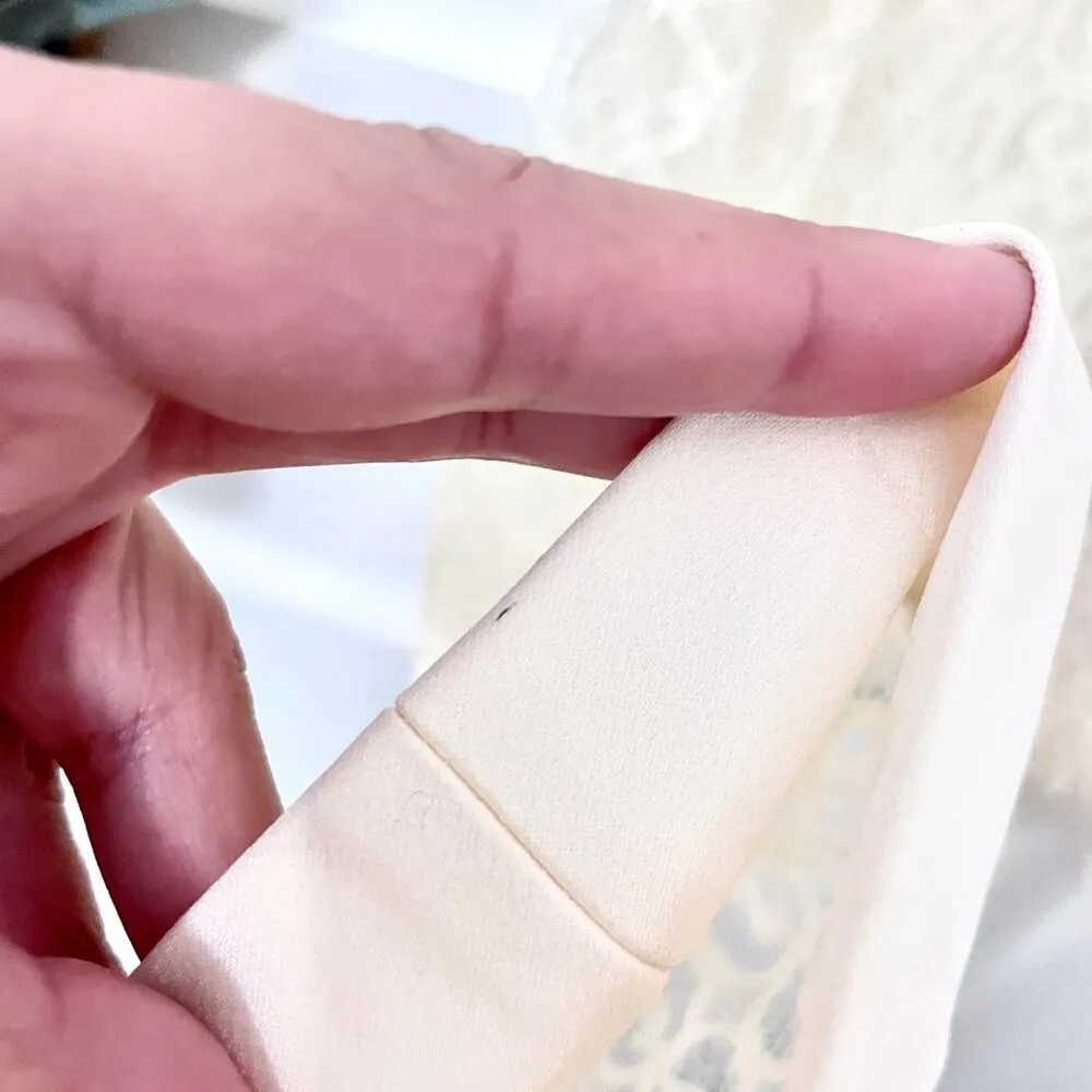 JONATHAN SIMKHAI Janice Lace Long Sleeve Button Front Shirt Ivory Size S - Image 3