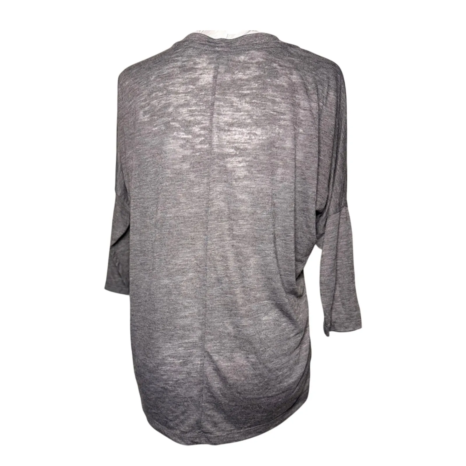 Alternative apparel 3/4 sleeve top womens small - Image 2