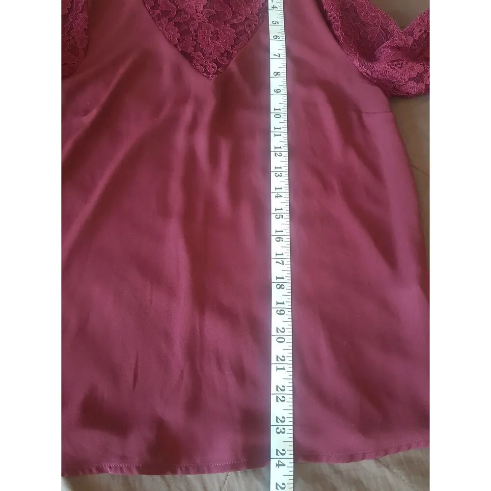 Primark Blouse Sz 4 Victorian Inspired  Lace Long Sleeve Romantic Evening Date - Image 13