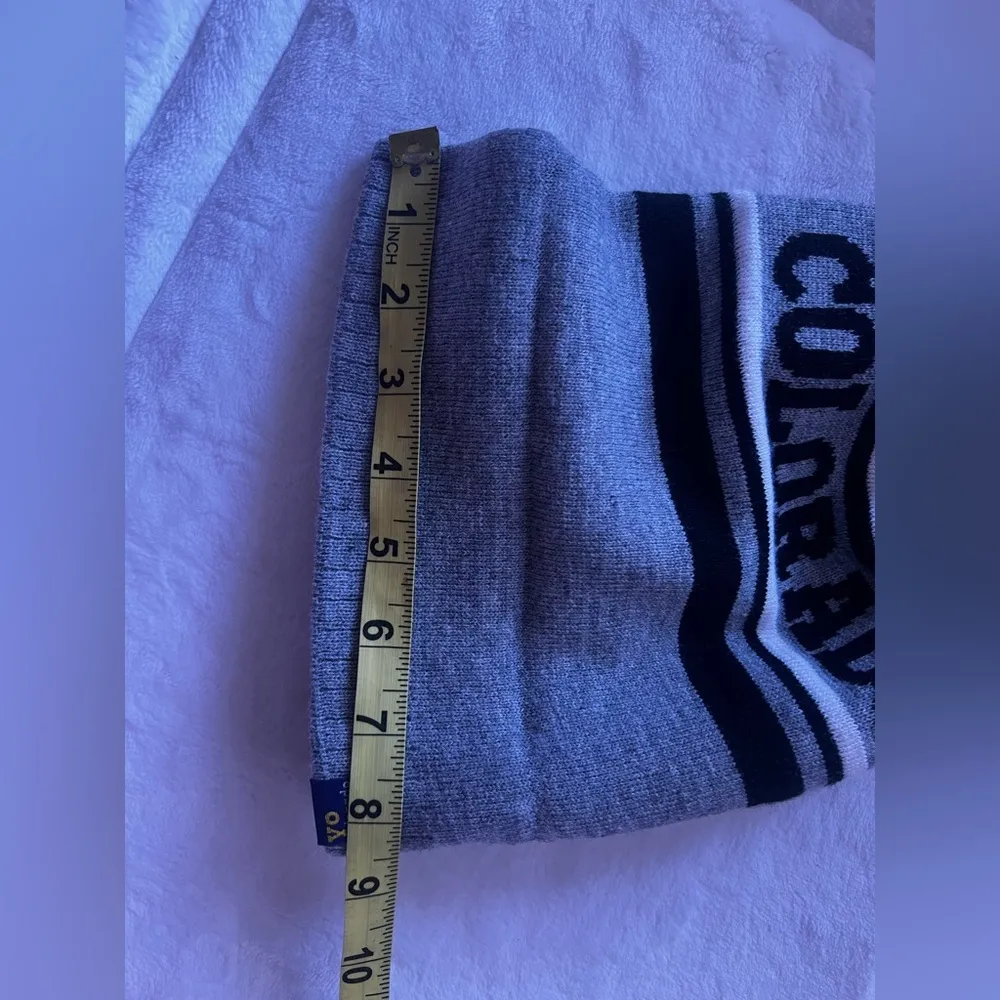 Gold Metal International Colorado knit beanie hat pom pom black size OS Gray - Image 7