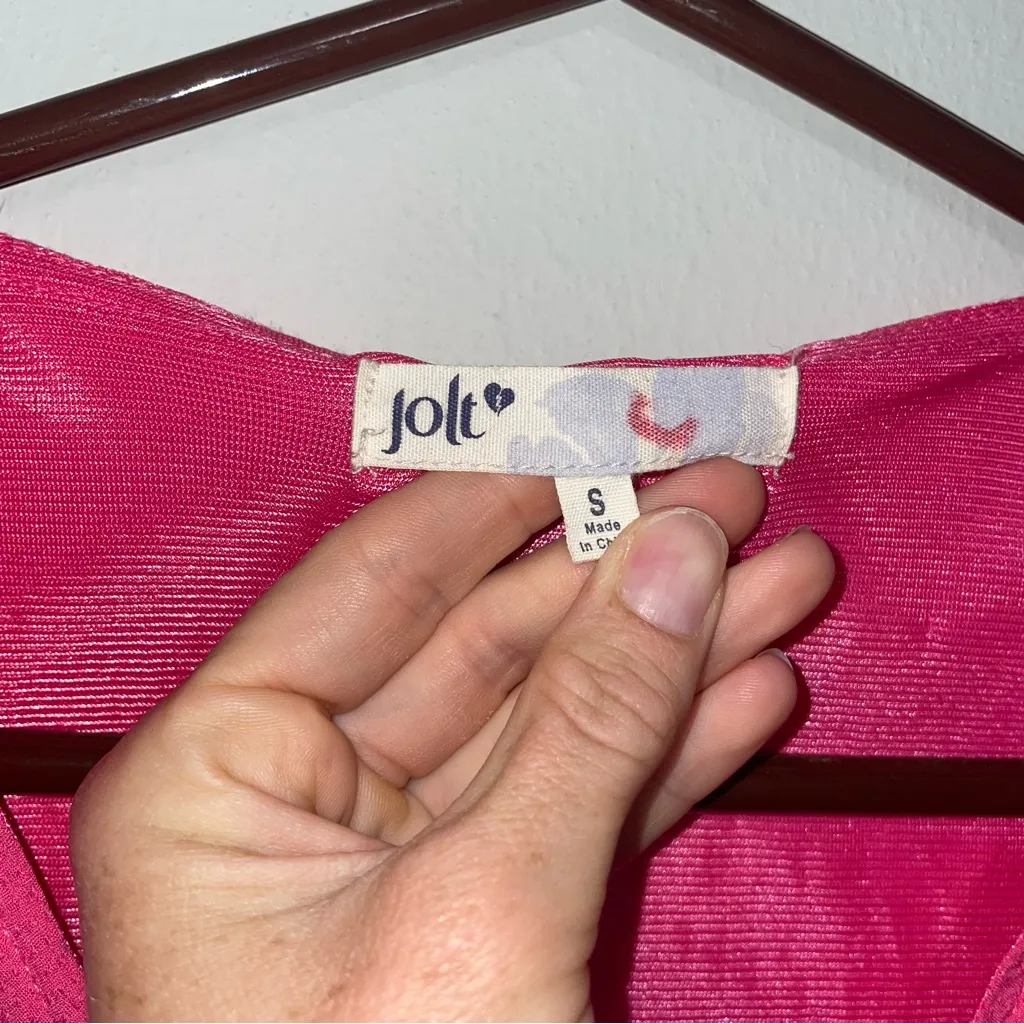 Pink Long Sleeve Romper - Image 7