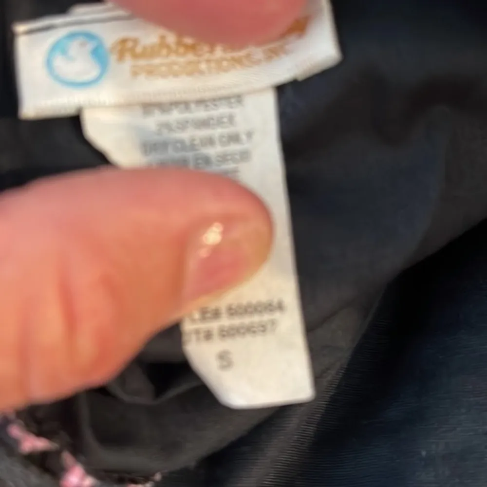 Rubber Ducky productions Inc Pink and black Bubble strapless dress - Image 7