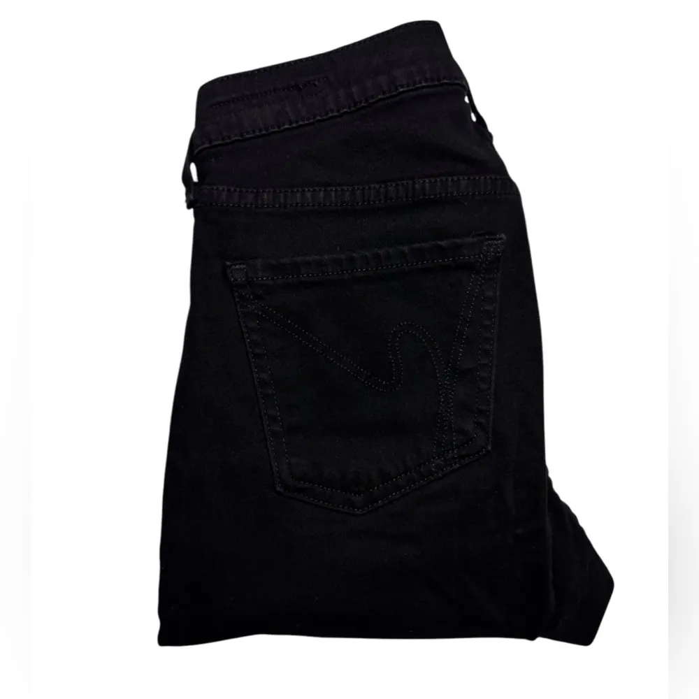 Citizens of Humanity Thompson Mid Rise Black Skinny Pant Womens 25 - Image 13