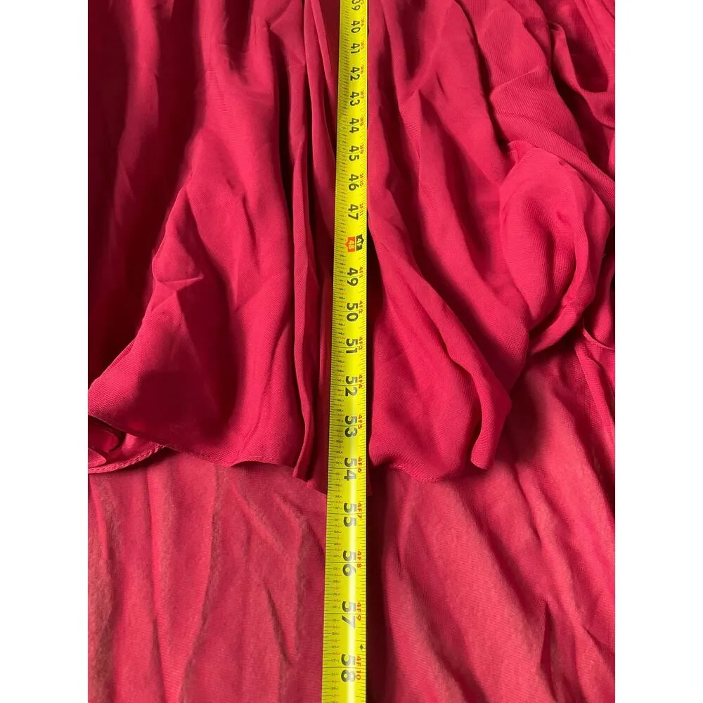 JJ House Burgundy Formal Long Dress Party Dress Women's Size 2 NWOT | 49-27 - Image 6