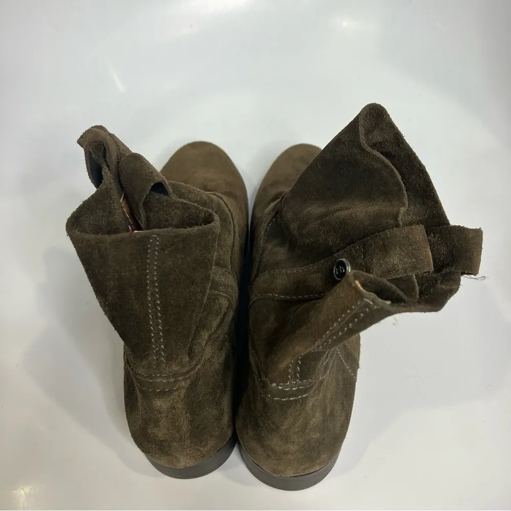 Frye & co brown suede ankle boots women’s size 9‎ boho casual minimalist - Image 6