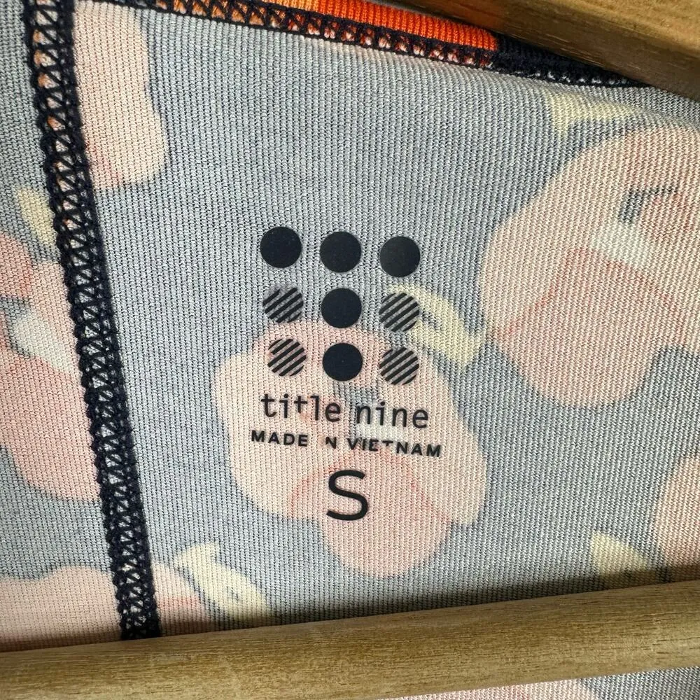 Title Nine Womens size Small Dream Retro 50s Floral 3/4 Sleeve Athleisure Dress - Image 8