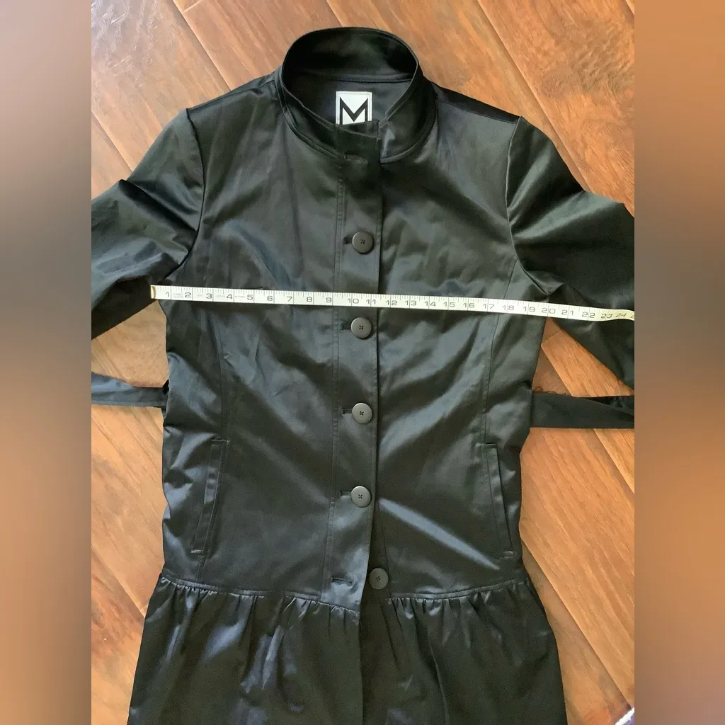 DRESSY STYLISH trench coat 🌹🌹 Black Size M - Image 12