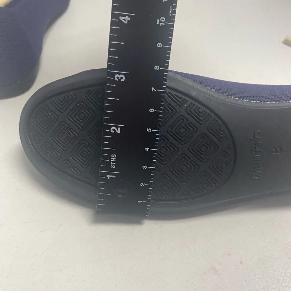 DREAM‎ PAIRS Women’s Flats Slip On Navy Shoes Pointed Toe Size 8 New No Box - Image 5