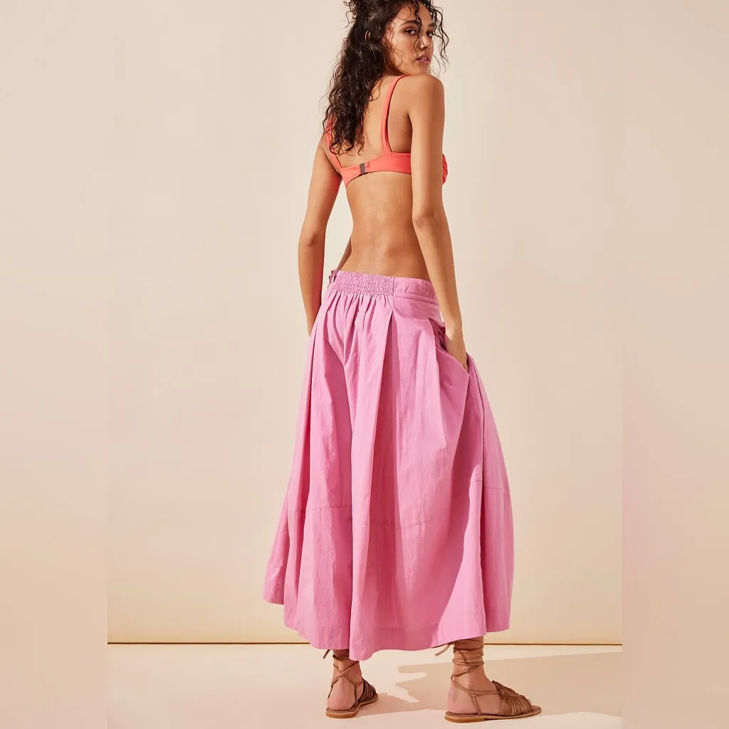 Free People Go To Town Culotte Pants Color: I Want Candy Size S-M - Image 2