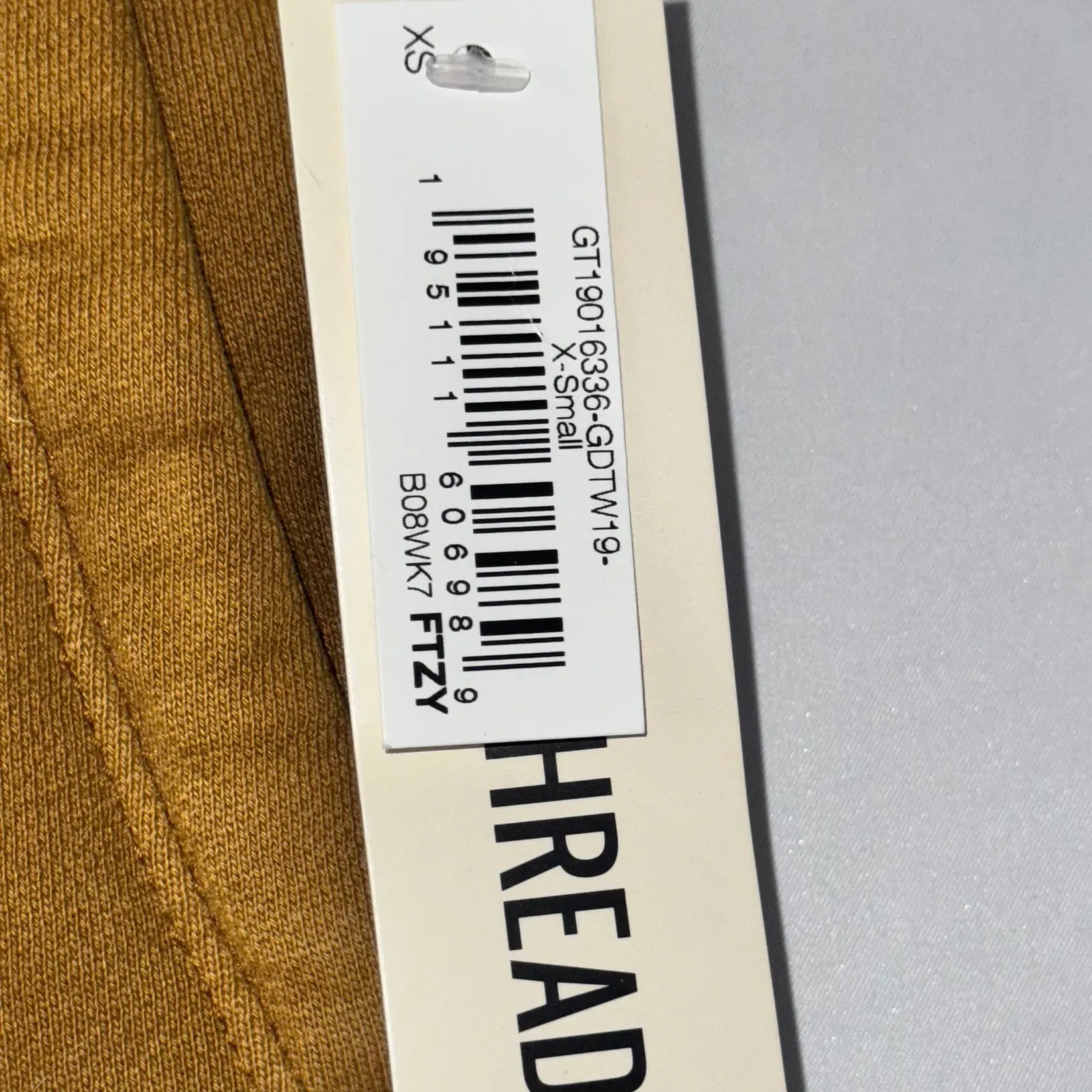 NWT Goodthreads Women's Fleece Jogger Sweatpants in Mustard Brown XS Yellow - Image 7