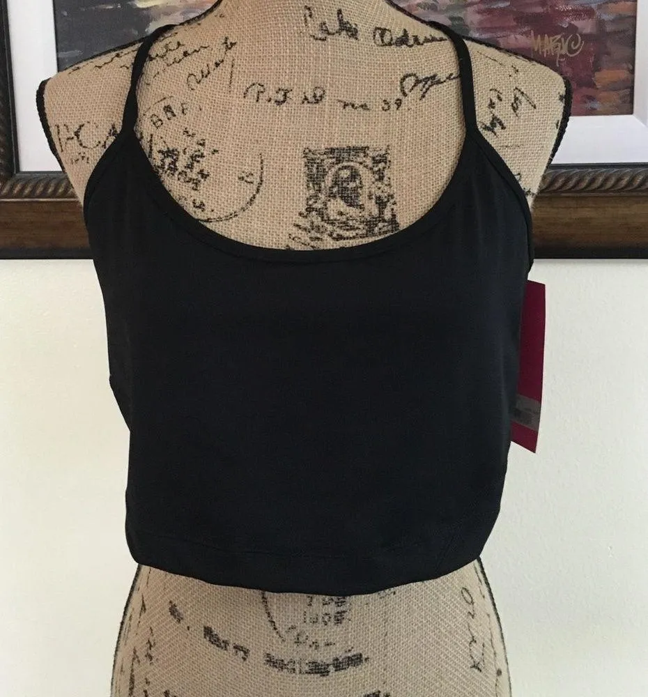 Betsey Johnson Strappy Cropped Sports Bra - Image 3