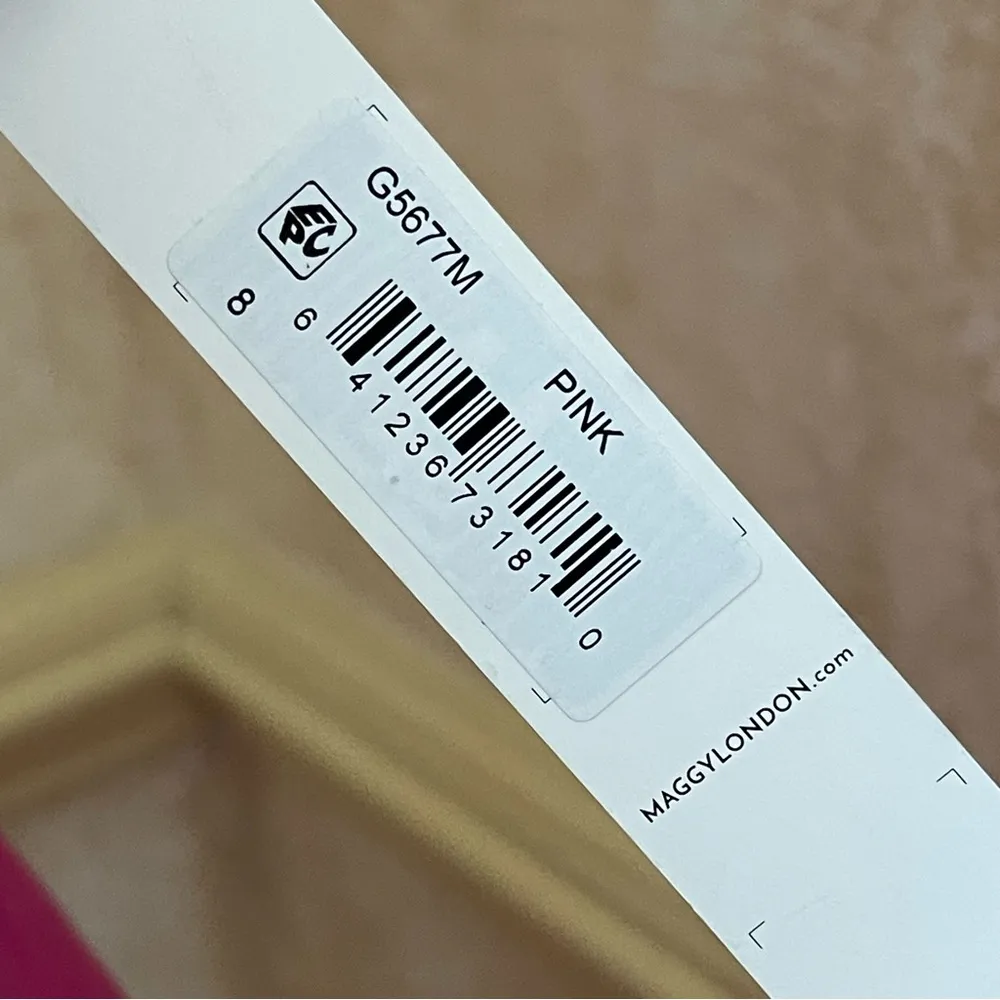 Maggy London Women's Sleeveless Flutter-Strap Midi Maxi Dress Pink Fuchsia Sz 8 - Image 6