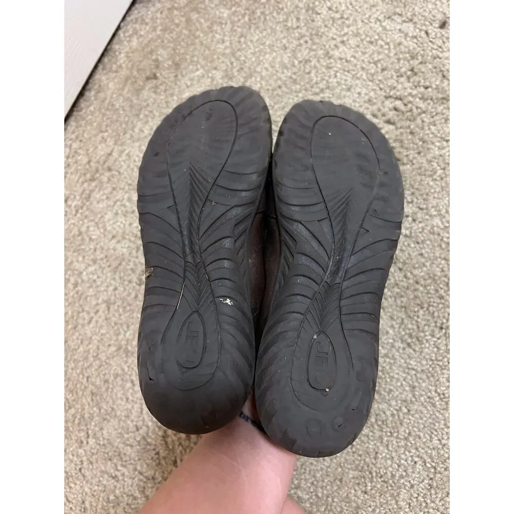 JBU by Jambu Crimson Memory Foam Red Buffalo Plaid Slip on Shoes Size 7.5M - Image 9