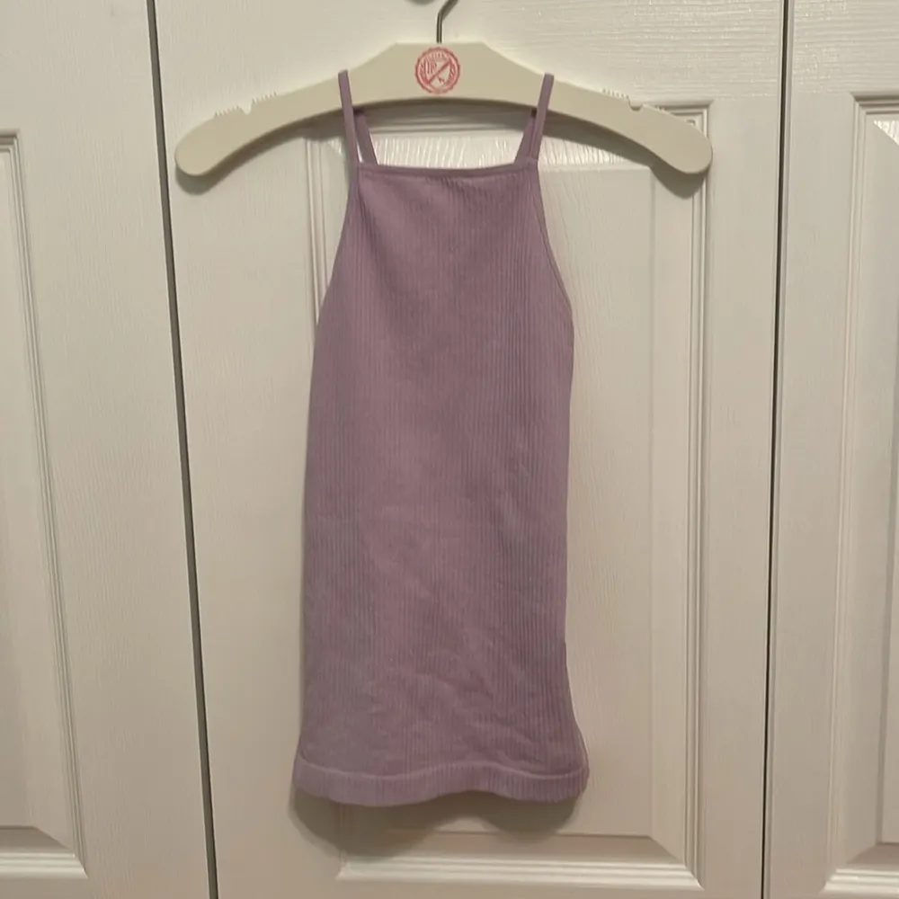 Free People Mmkay Purple Seamless Rib Knit Tank - Image 3