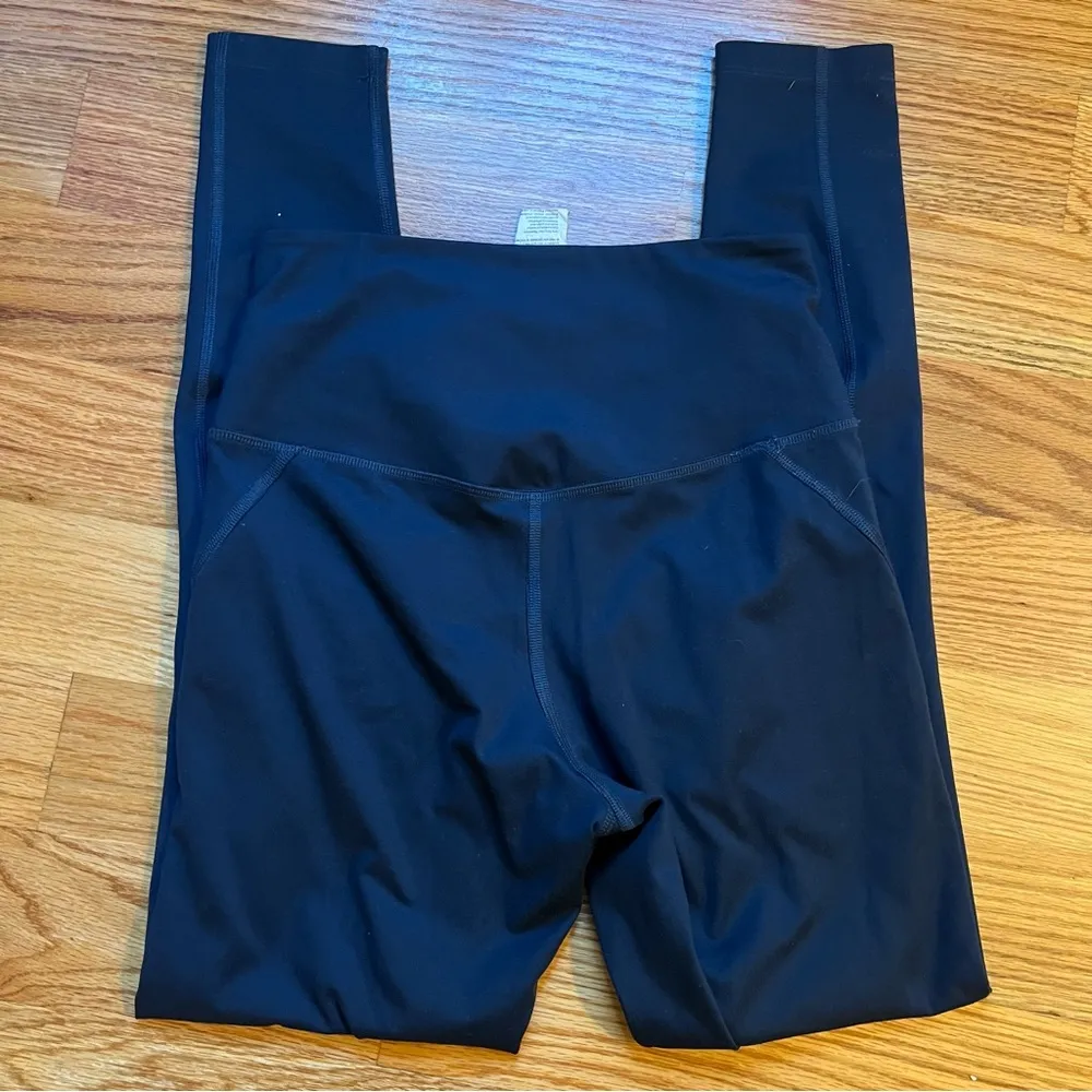 Girlfriend collective teal leggings size small - Image 3