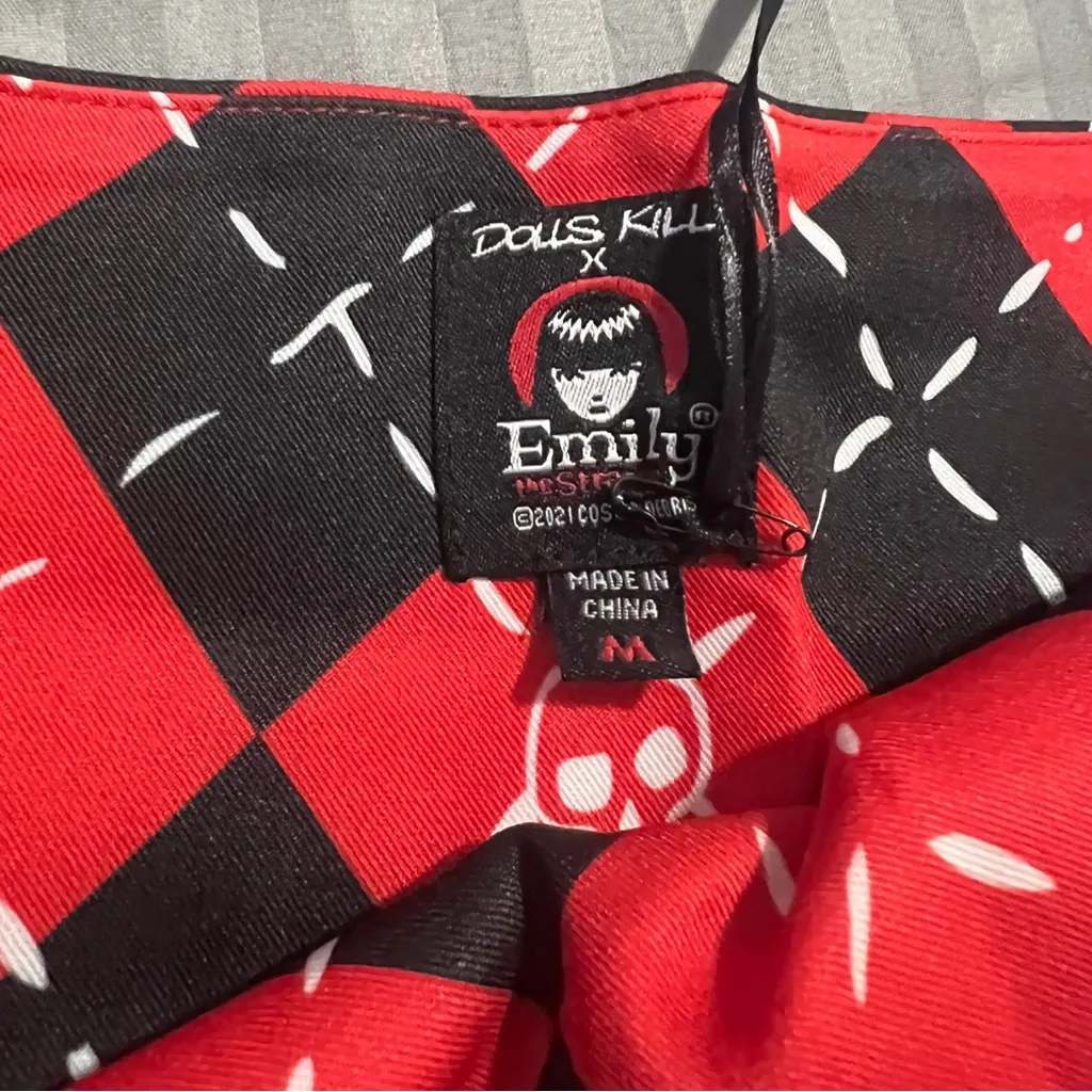 Dolls Kill X Emily the Strange skirt - Image 2