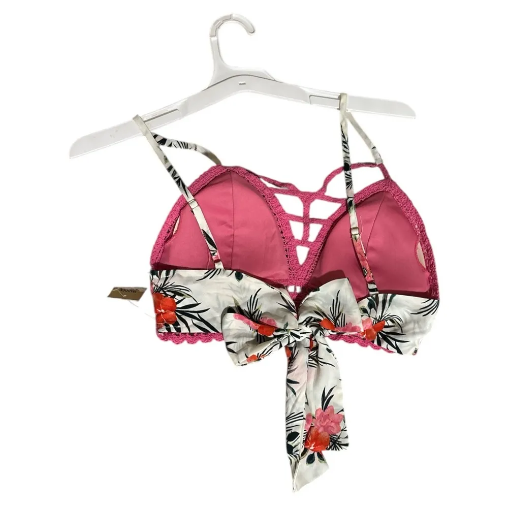 Madden Girl Pink Bikini Top - Image 4