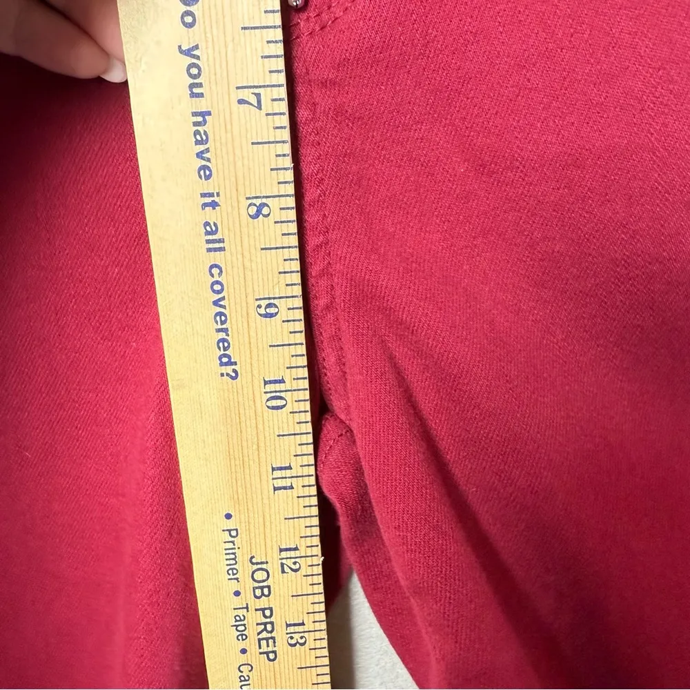 Judy Blue Women’s Drawstring Joggers Jeans 1/25 Garment Dyed Scarlett Denim - Image 12