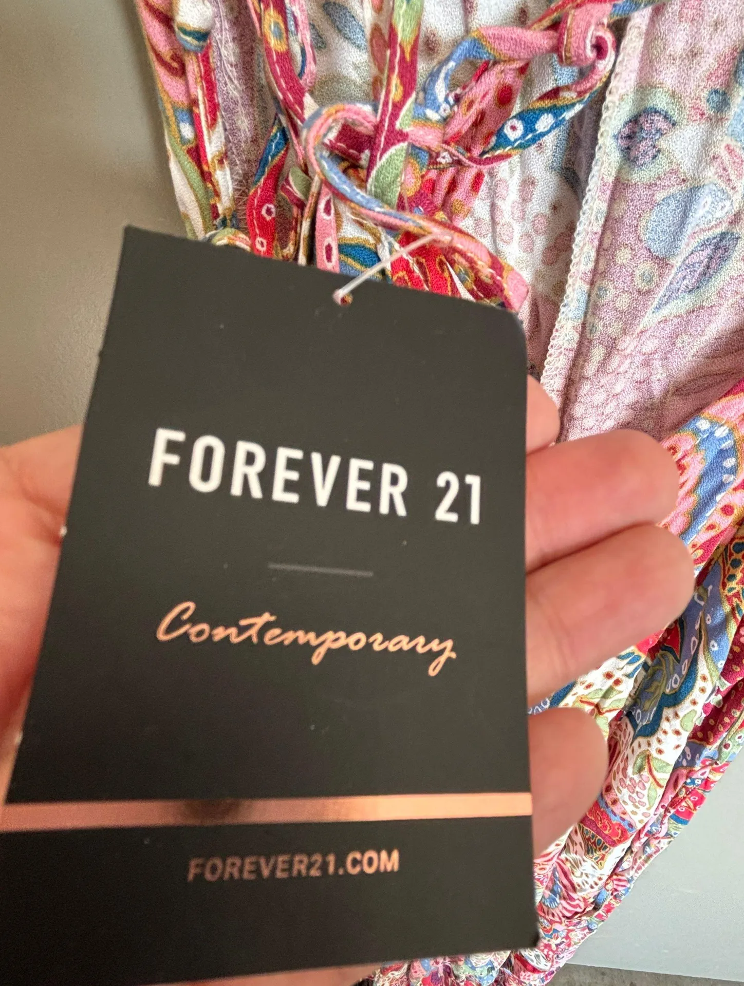 Contemporary Floral Dress - Image 4