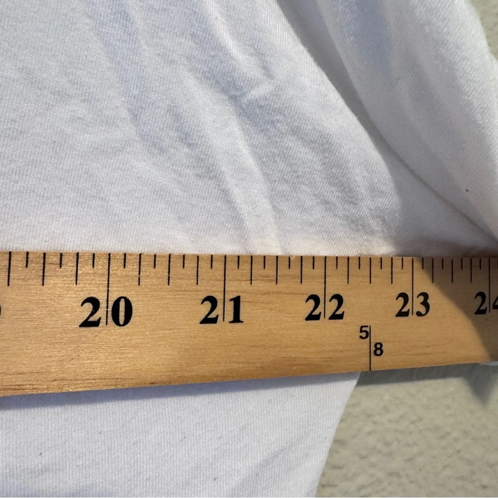 Quince White Scoop Neck Short Sleeve Tee Shirt Women S Casual Basic Closet Stapl - Image 5