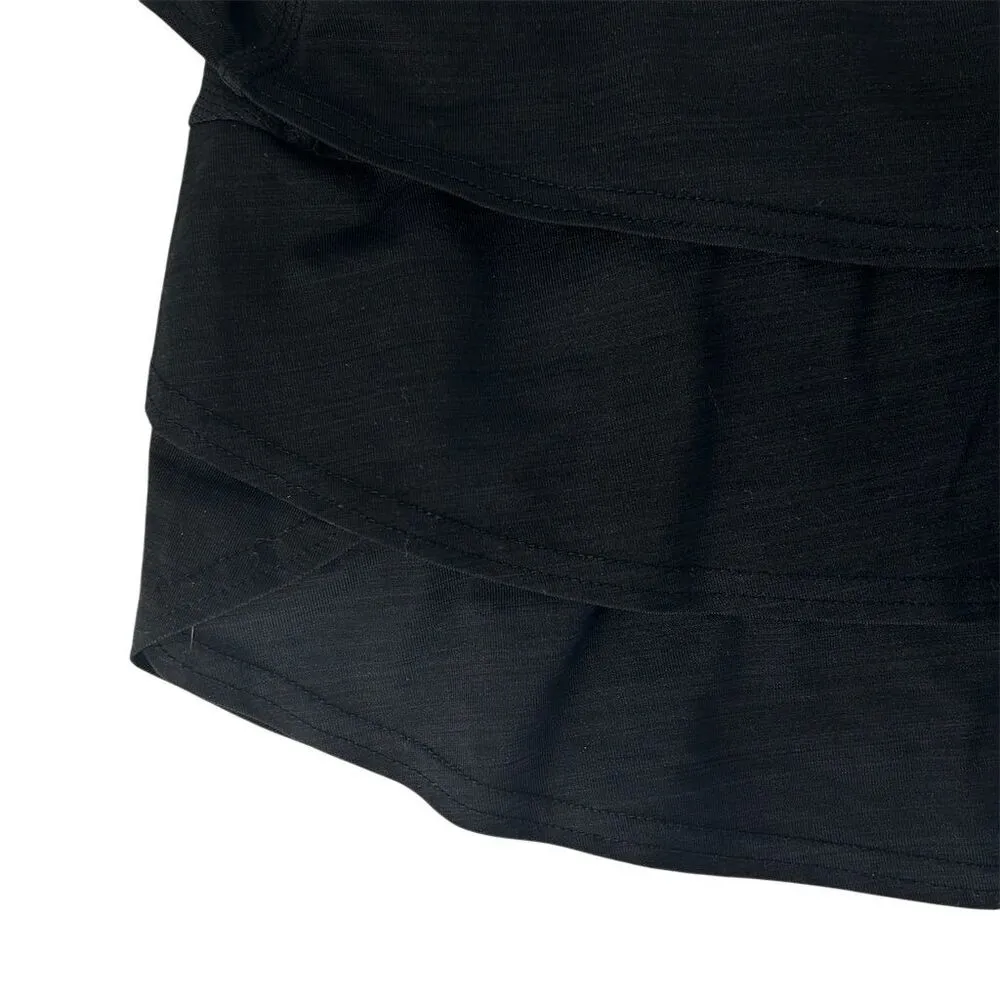 Athleta Swagger Skort Spacedye Flint Grey Black, size M - Image 5