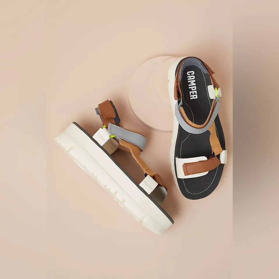 Camper Oruga Flatform Sandal EU 38 White Size 7 - Image 2