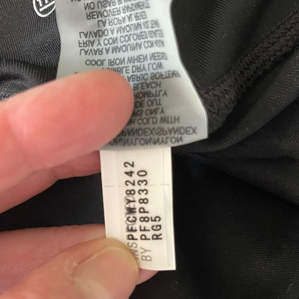 Calvin Klein Performance leggings  black with star embellishment Sz M - Image 9