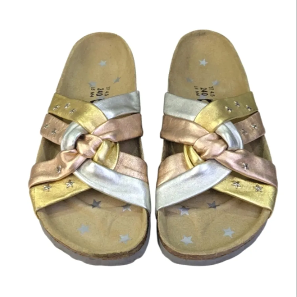 Betula Birkenstock Cha Cha Sandals EUC Size 37 L6 S3560 - Image 4
