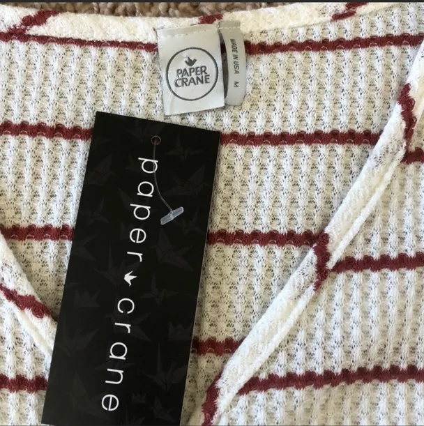 Paper Crane NWT  Tank Top - Image 2