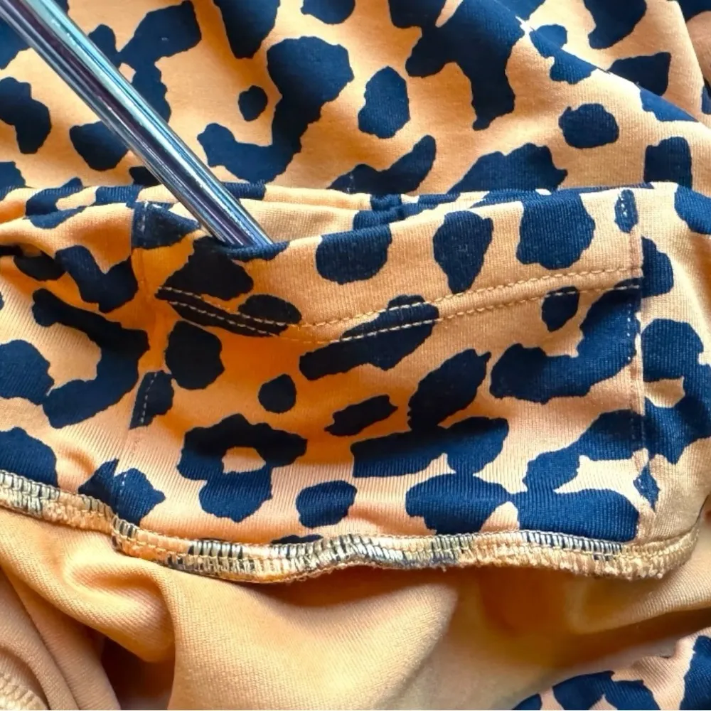 LICI FITLeopard Print Scrunch Biker Shorts - Image 6