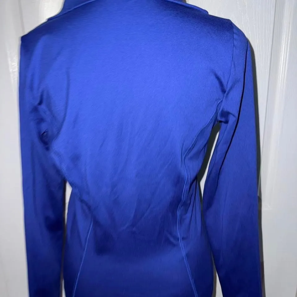 Gilly Hicks Hollister Zip Up Jacket Royal Blue Medium NWOT - Image 3