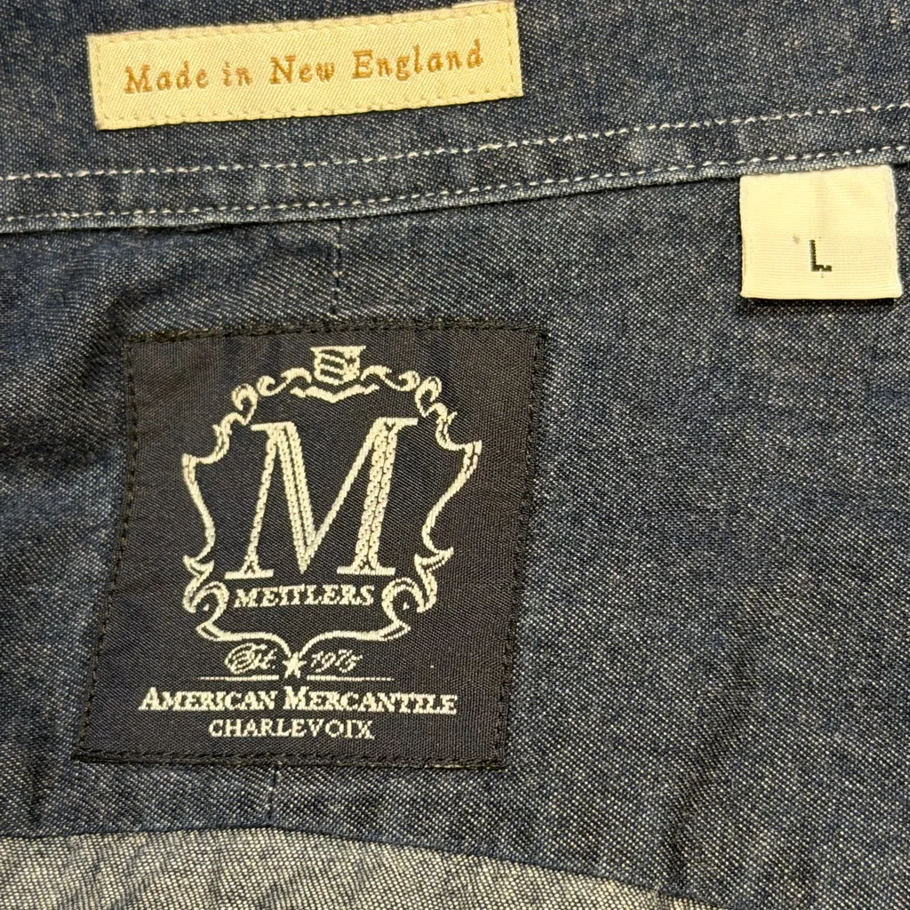 Mettlers Chambray Button - Image 4