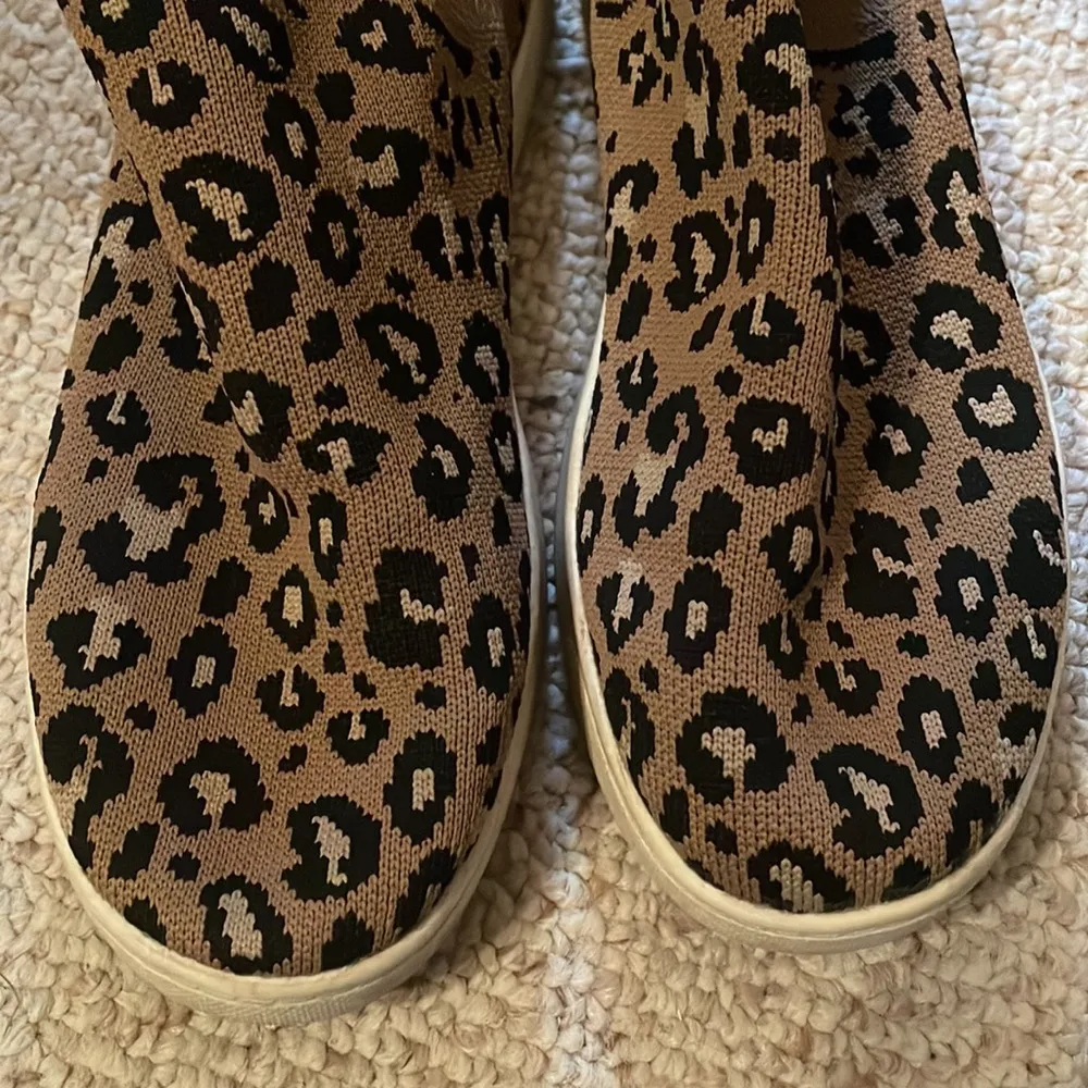 Leopard print pull on shoes - Image 2
