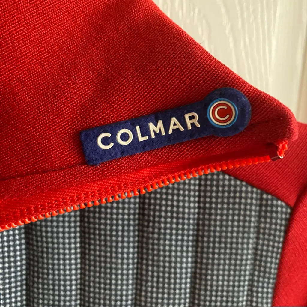 Colmar Unlined Full Zip Jacket Italian Vintage Italy Ski Red Size undefined - Image 3