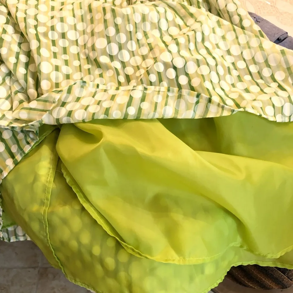 Signature by Robbie Bee Green Polka Dot Sun Dress 12 - Image 8