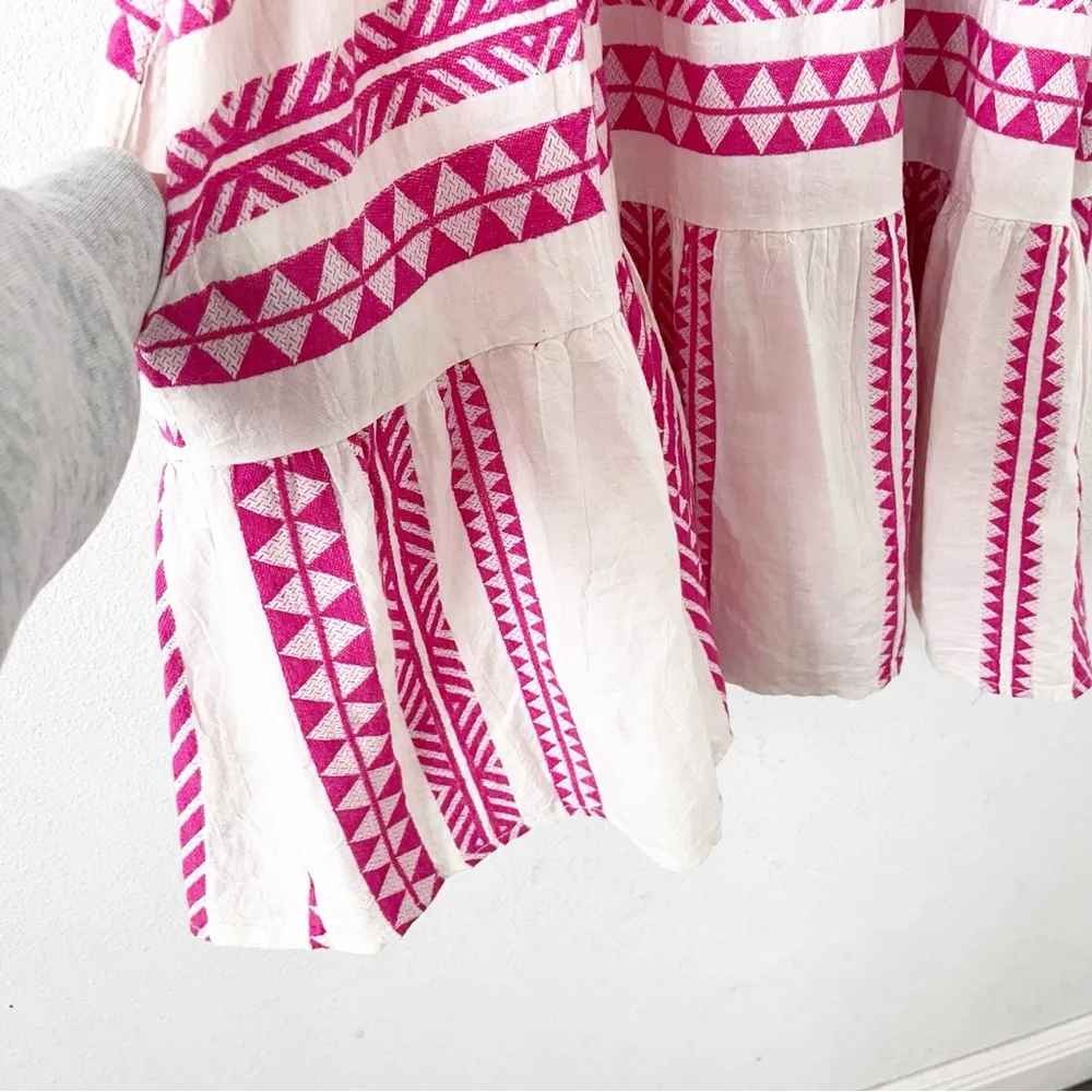 Sofia Hansel Mini Dress in Hot Pink Size M - Image 3