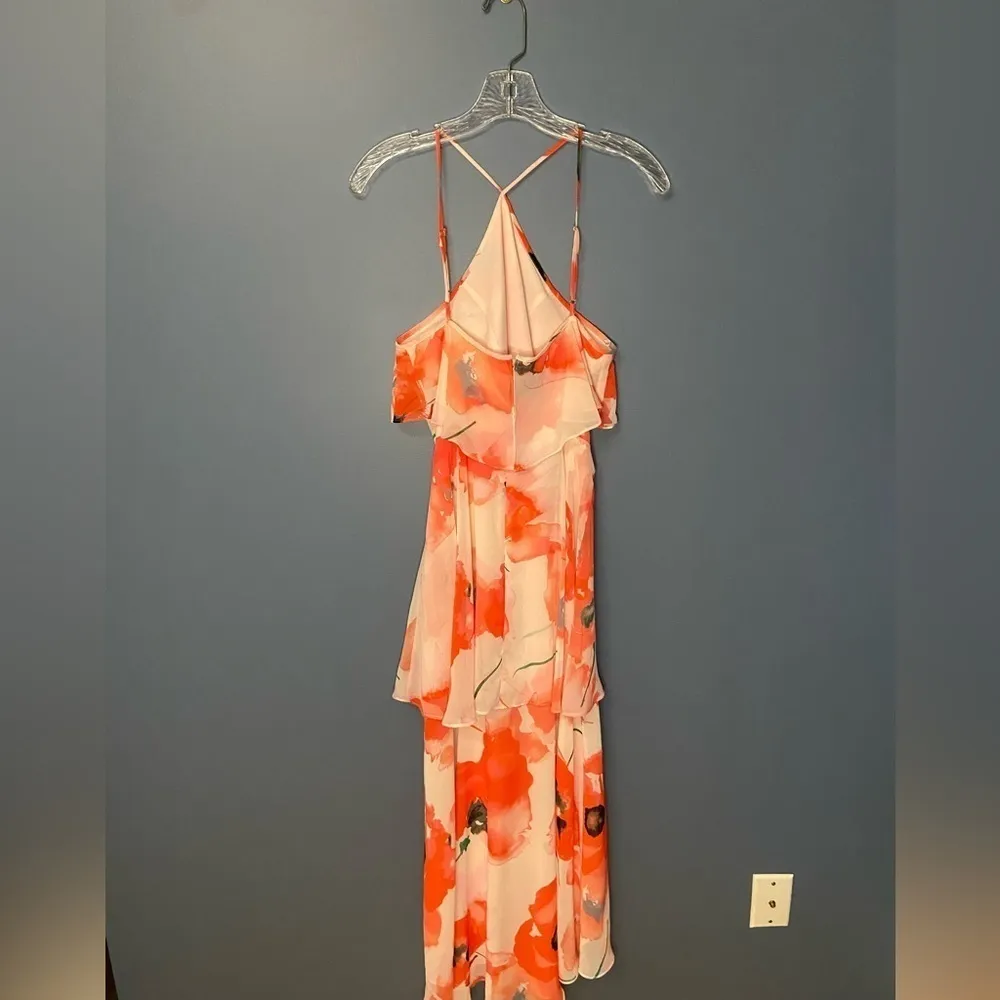 Cece Poppy‎ Floral Ruffle Dress sz 4 - Image 4