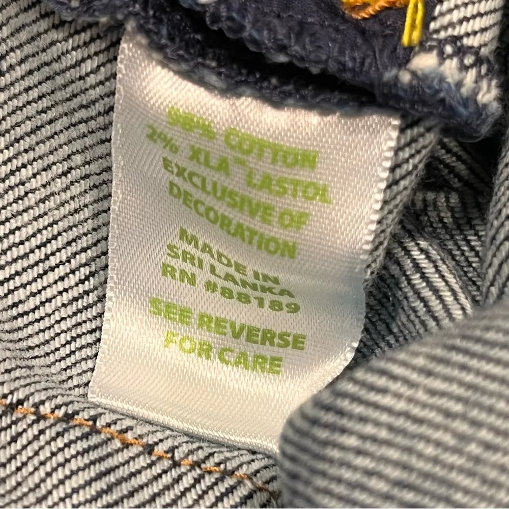 Lilly Pulitzer Main Line Bootcut Denim Jeans Size 2 - Image 12