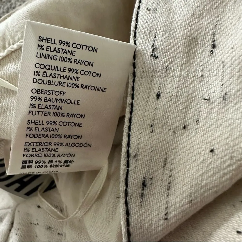 Urban Outfitters Cream Cross Back Romper NEW - Image 7